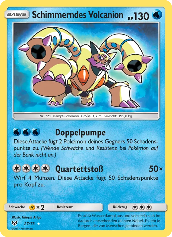 Schimmerndes Volcanion (Schimmernde Legenden #27/73)