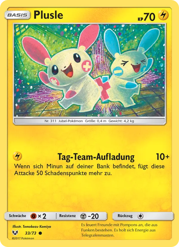 Plusle (Schimmernde Legenden #33/73)