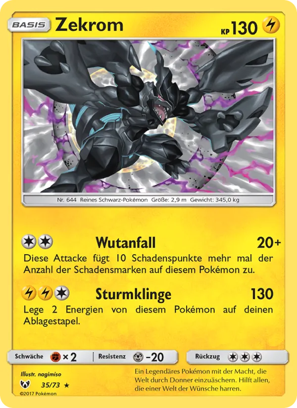 Zekrom (Schimmernde Legenden #35/73)