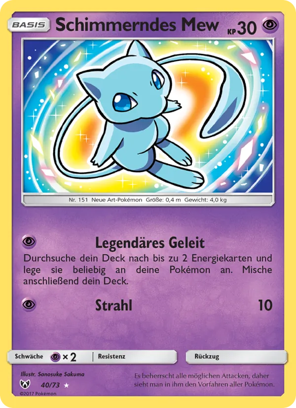 Schimmerndes Mew (Schimmernde Legenden #40/73)