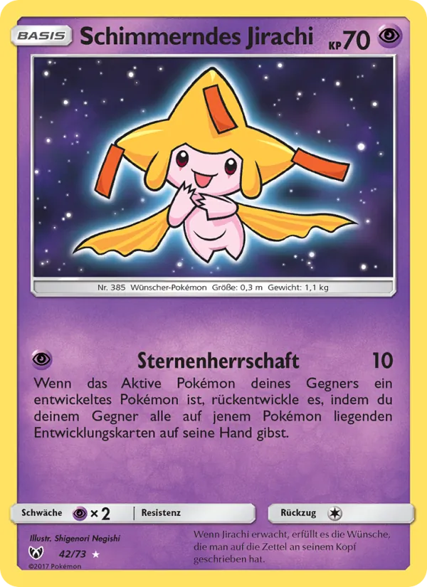 Schimmerndes Jirachi (Schimmernde Legenden #42/73)