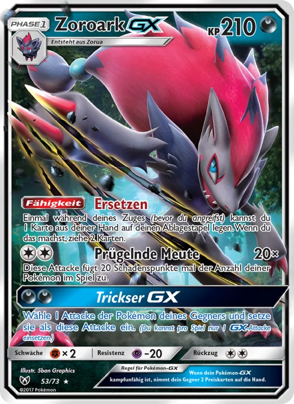 Zoroark GX (Schimmernde Legenden #53/73)