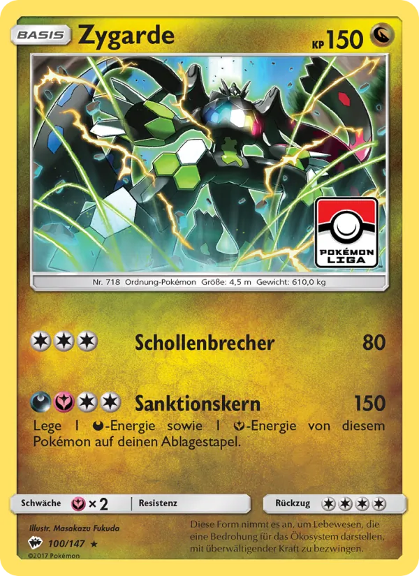 Zygarde (Nacht in Flammen #100/147)