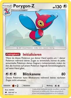 Porygon-Z (Nacht in Flammen #105/147)