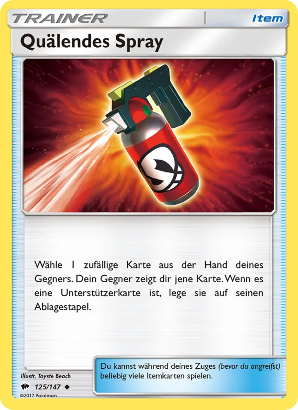 Quälendes Spray (Nacht in Flammen #125/147)