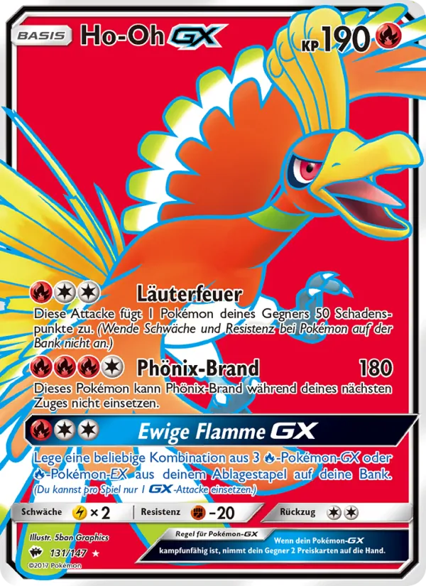 Ho-Oh GX (Nacht in Flammen #131/147)