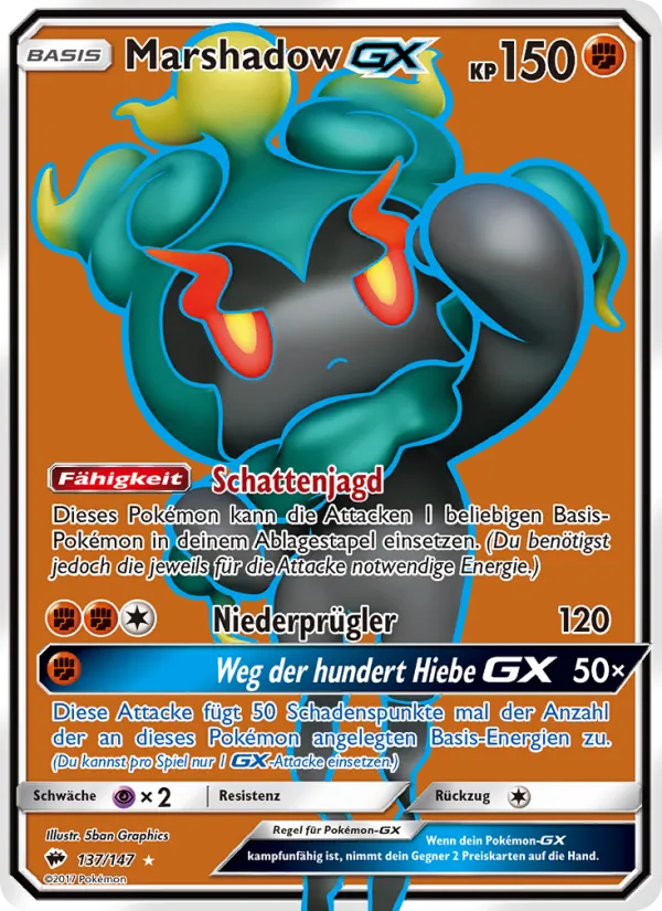 Marshadow GX (Nacht in Flammen #137/147)