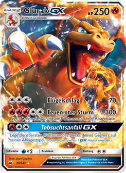 Glurak GX (Nacht in Flammen #20/147)