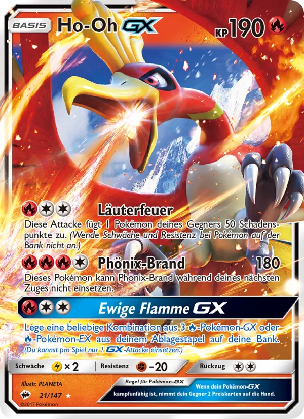 Ho-Oh GX (Nacht in Flammen #21/147)