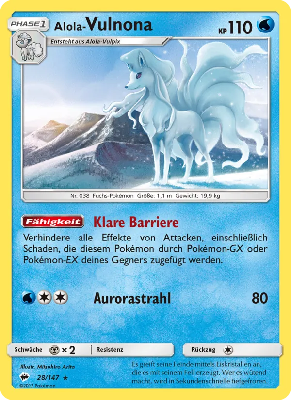 Alola Vulnona (Nacht in Flammen #28/147)