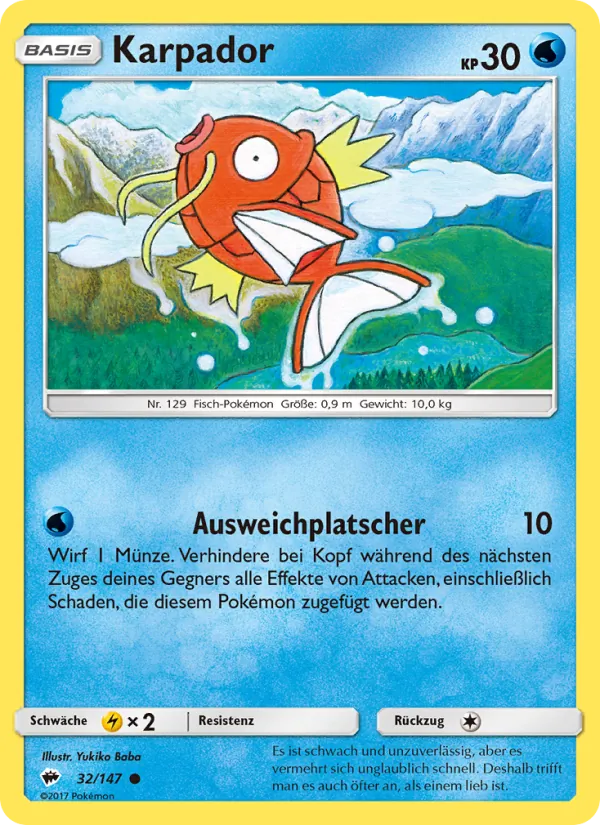Karpador (Nacht in Flammen #32/147)