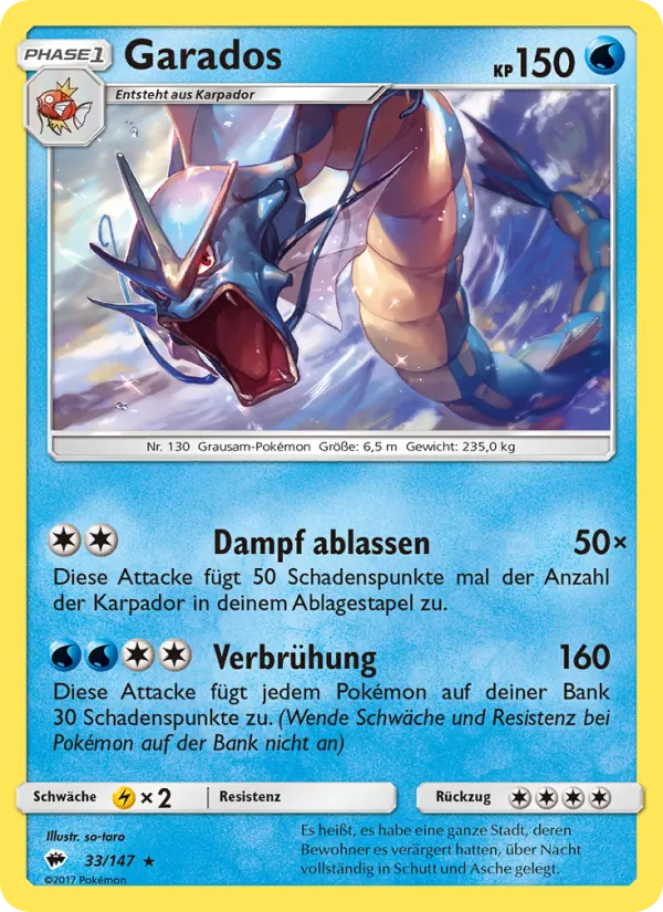 Garados (Nacht in Flammen #33/147)