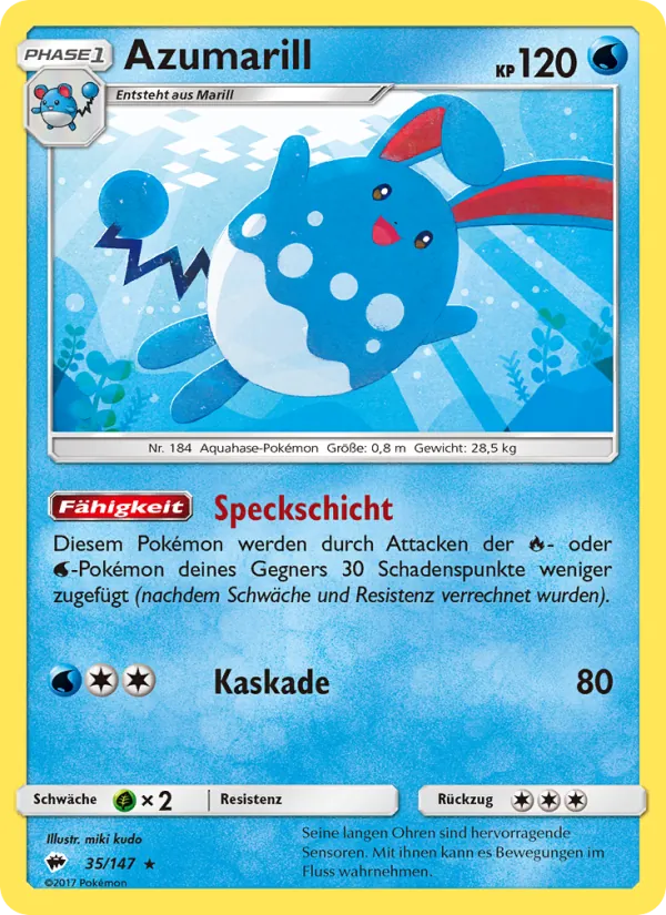 Azumarill (Nacht in Flammen #35/147)