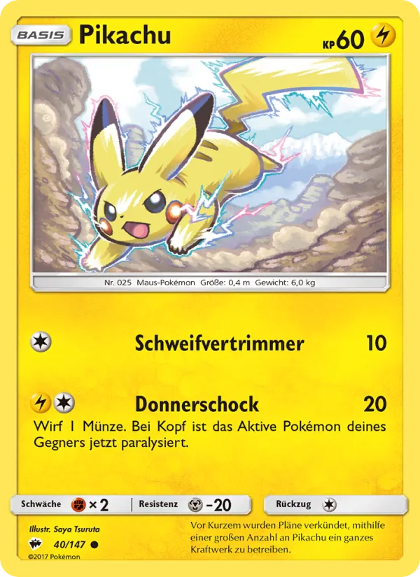 Pikachu (Nacht in Flammen #40/147)
