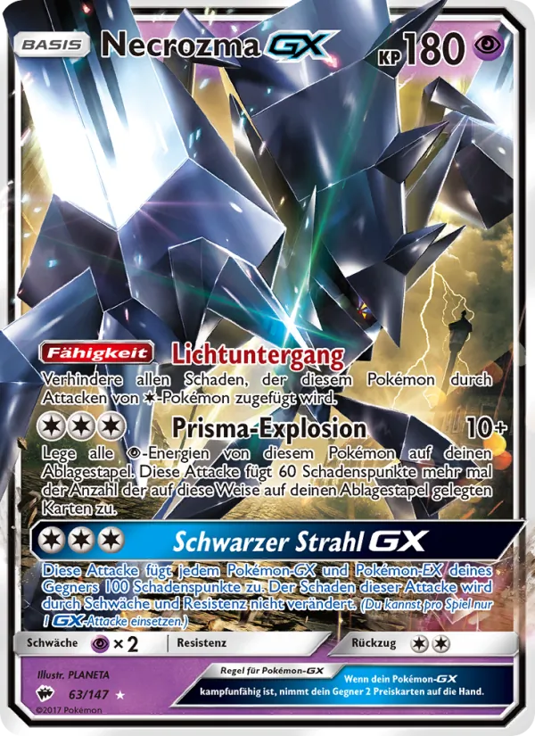 Necrozma GX (Burning Shadows #63/147)