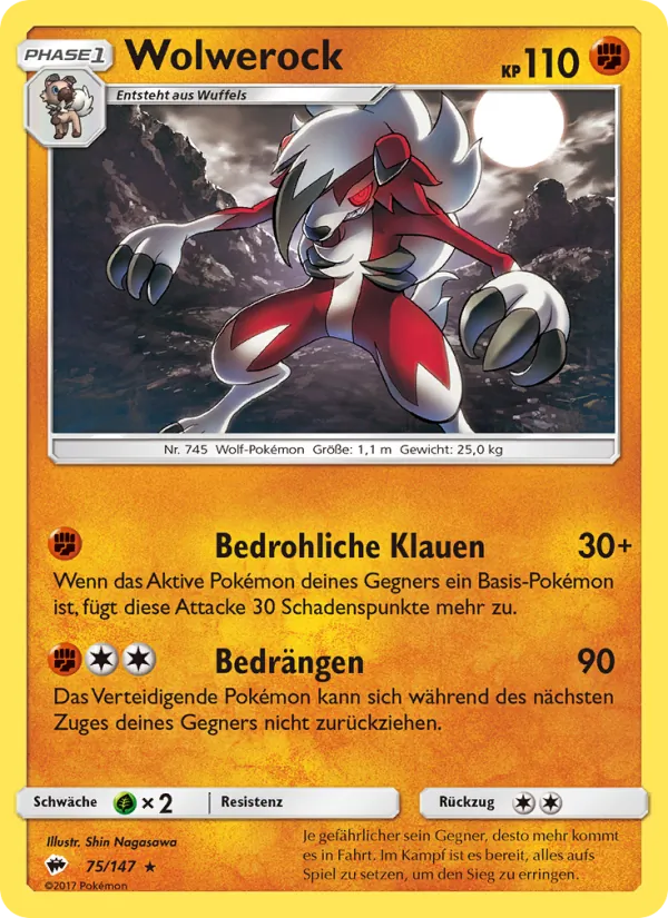 Wolwerock (Nacht in Flammen #75/147)
