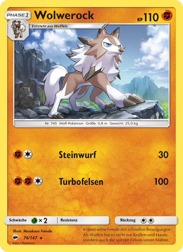 Wolwerock (Burning Shadows #76/147)
