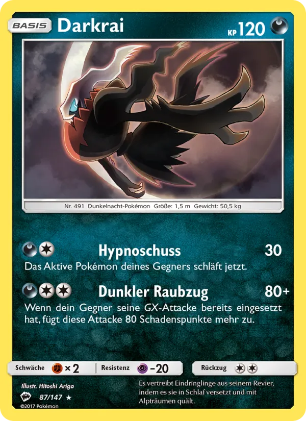 Darkrai (Nacht in Flammen #87/147)