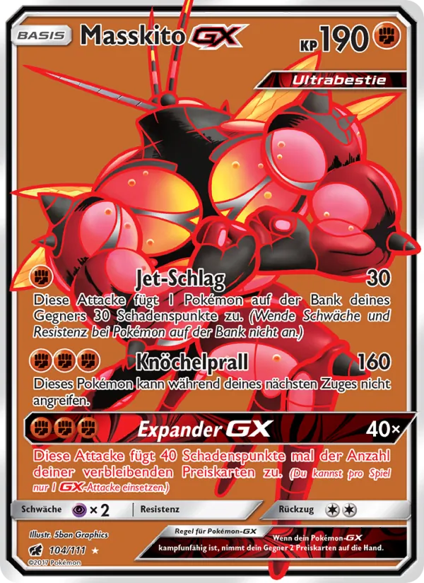 Masskito GX (Crimson Invasion #104/111)