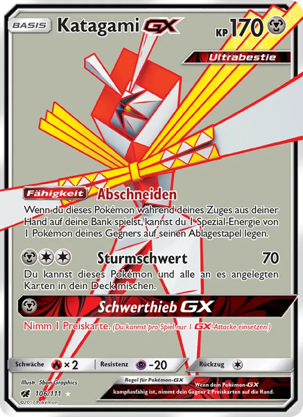 Katagami GX (Crimson Invasion #106/111)