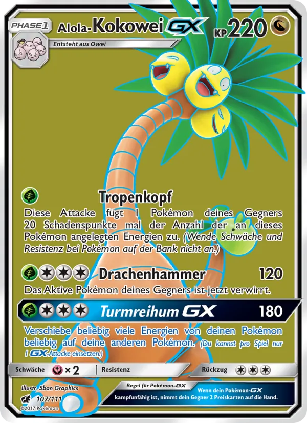Alola-Kokowei GX (Crimson Invasion #107/111)