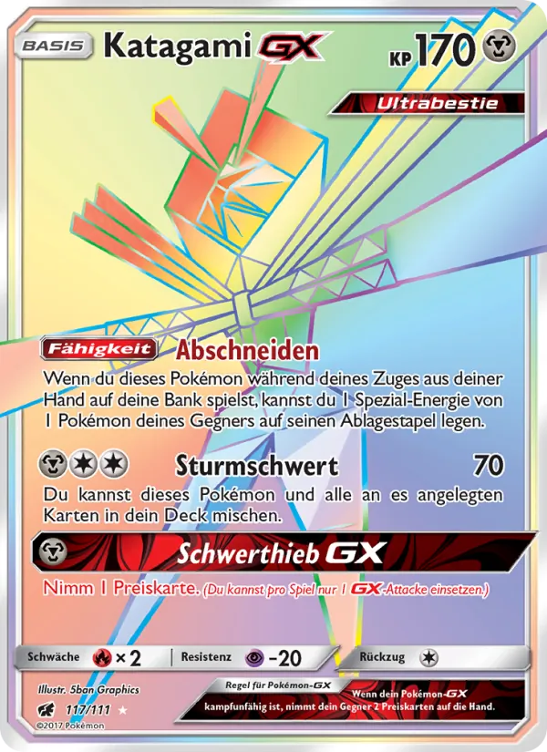 Katagami GX (Aufziehen der Sturmröte #117/111)