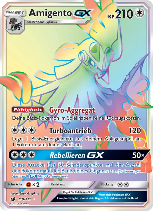 Amigento GX (Crimson Invasion #119/111)