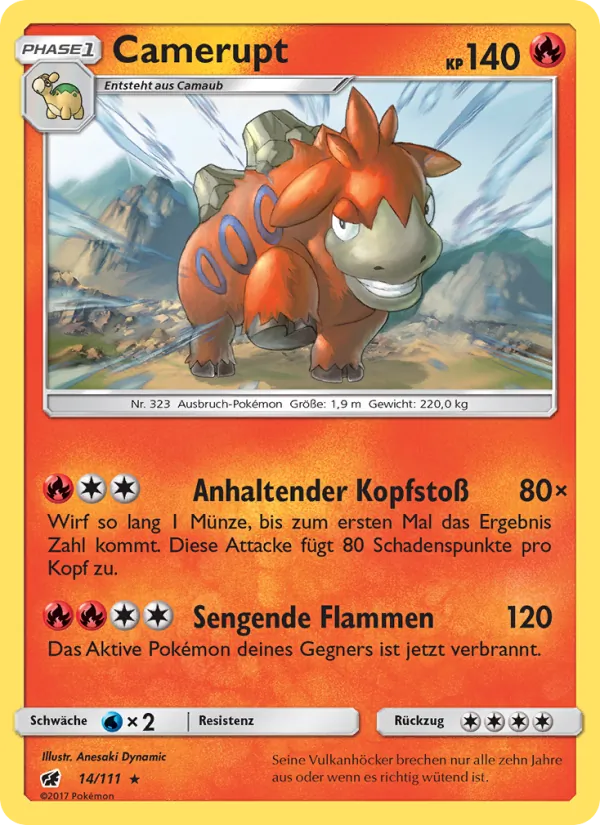 Camerupt (Crimson Invasion #14/111)