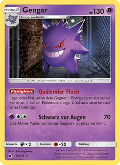 Gengar (Aufziehen der Sturmröte #38/111)