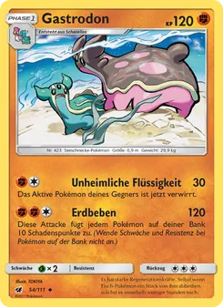 Gastrodon (Aufziehen der Sturmröte #54/111)