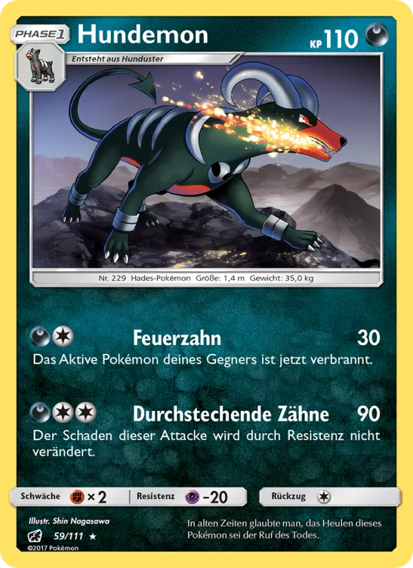 Hundemon (Aufziehen der Sturmröte #59/111)