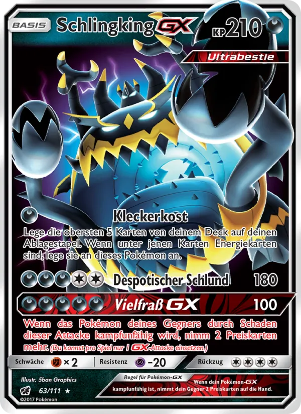 Schlingking GX (Crimson Invasion #63/111)