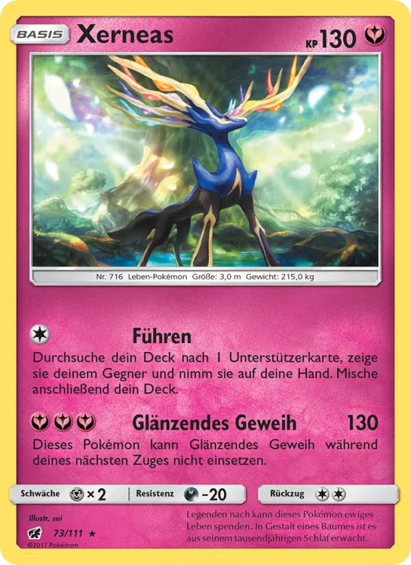 Xerneas (Aufziehen der Sturmröte #73/111)
