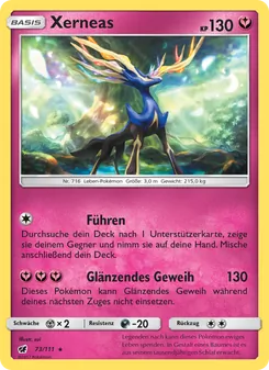 Xerneas (Aufziehen der Sturmröte #73/111)