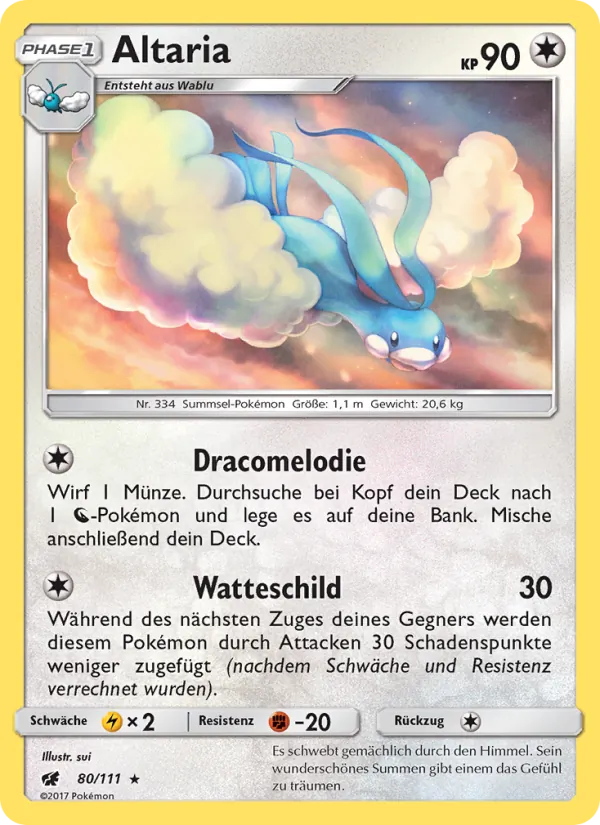 Altaria (Aufziehen der Sturmröte #80/111)