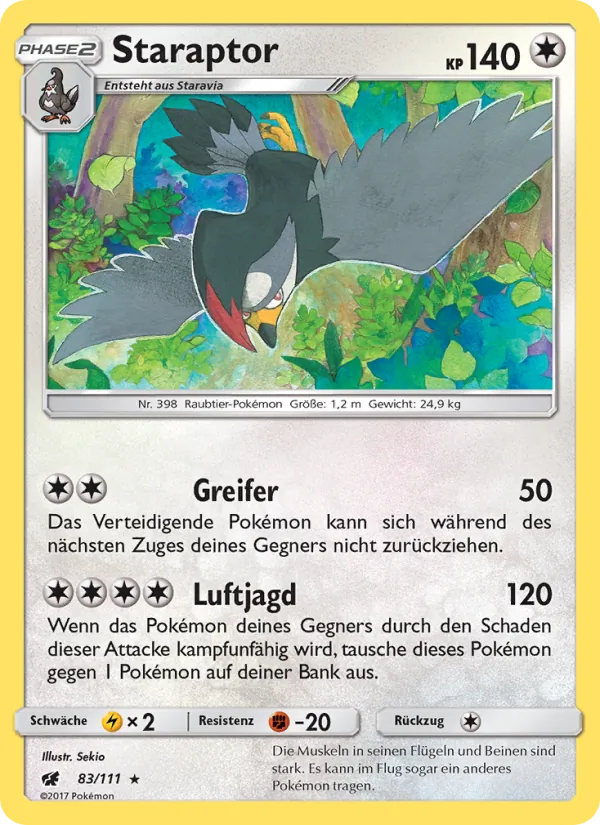 Staraptor (Aufziehen der Sturmröte #83/111)