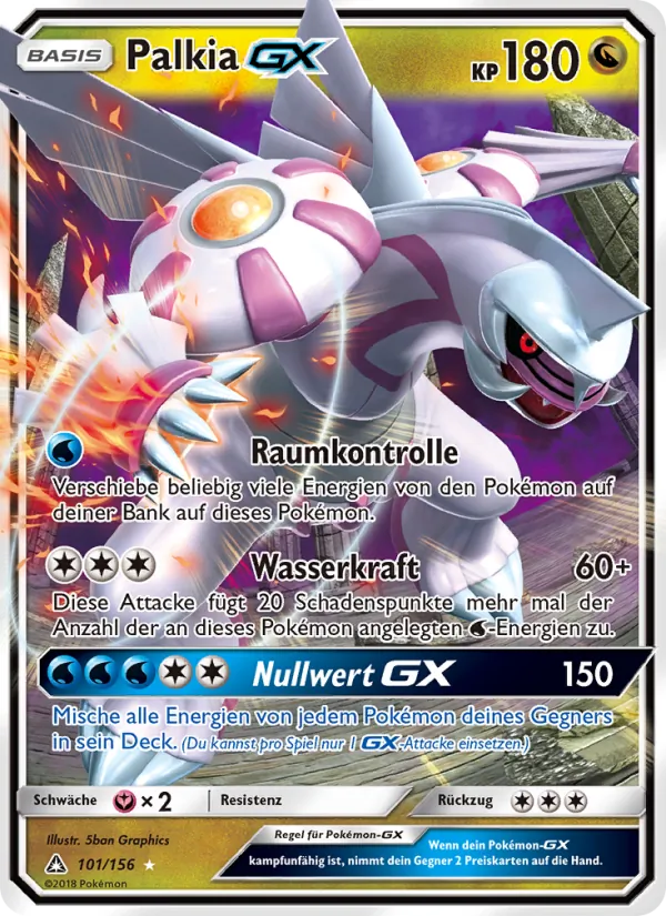 Palkia GX (Ultra Prism #101/156)