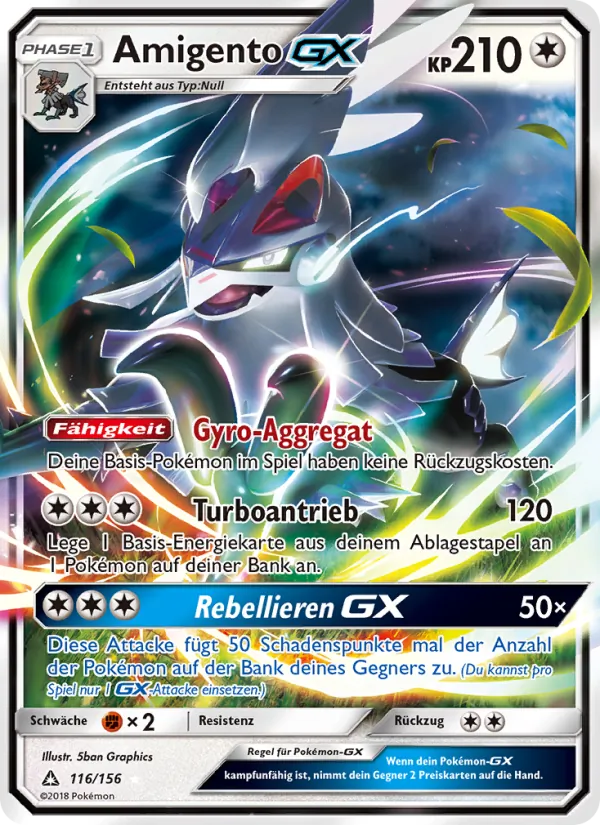 Amigento GX (Ultra-Prisma #116/156)