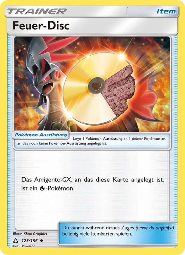 Feuer-Disc (Ultra Prism #123/156)