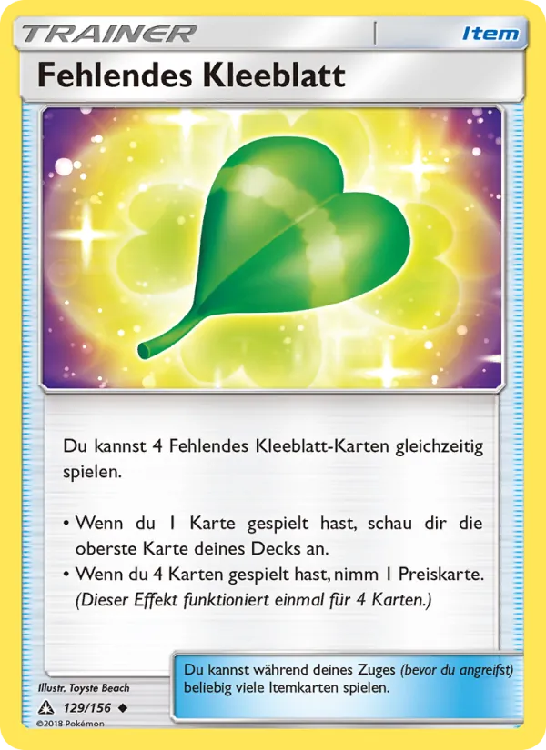 Fehlendes Kleeblatt (Ultra-Prisma #129/156)