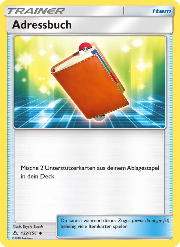 Adressbuch (Ultra-Prisma #132/156)