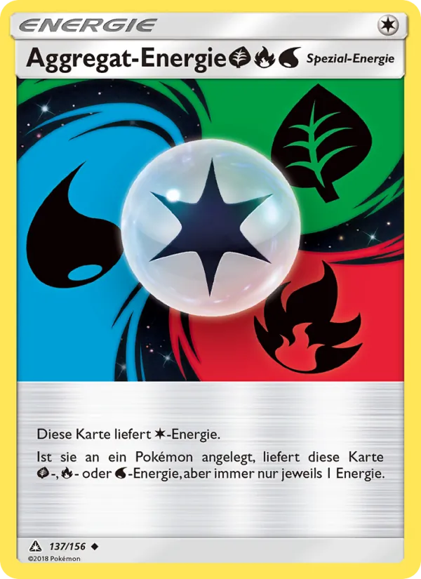 Aggregat-Energie GrassFireWater (Ultra Prism #137/156)