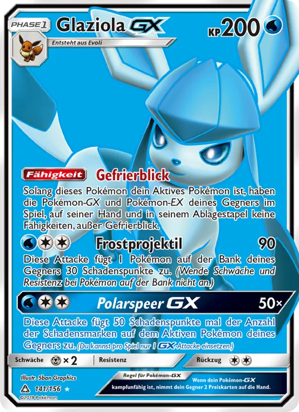 Glaziola GX (Ultra Prism #141/156)