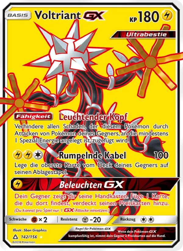 Voltriant GX (Ultra Prism #142/156)