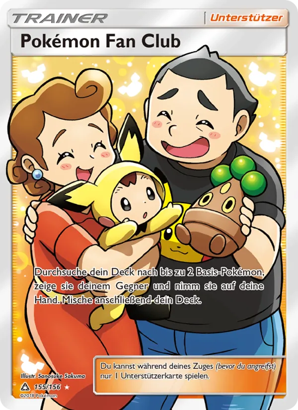 Pokémon Fan Club (Ultra-Prisma #155/156)