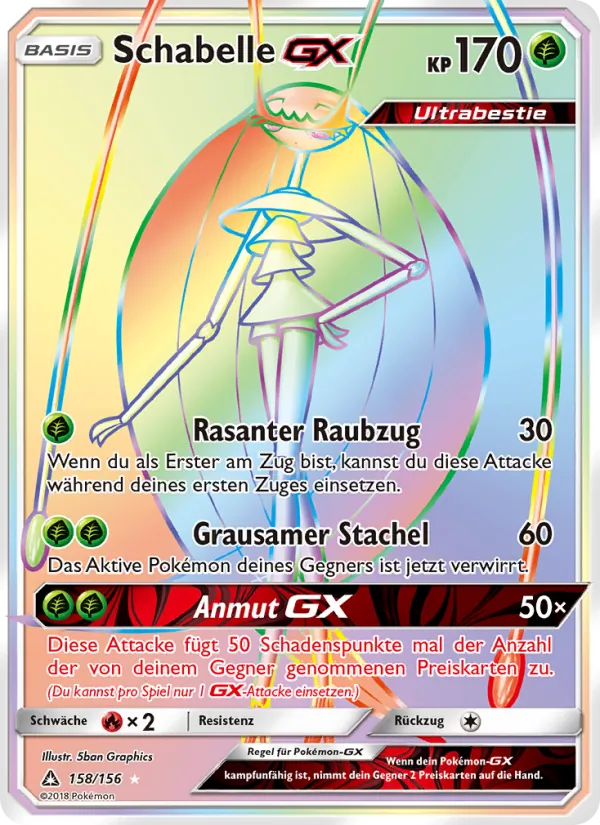 Schabelle GX (Ultra Prism #158/156)