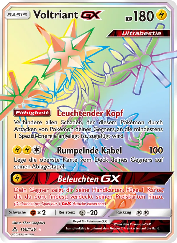 Voltriant GX (Ultra-Prisma #160/156)