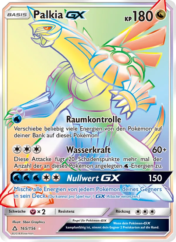 Palkia GX (Ultra-Prisma #165/156)