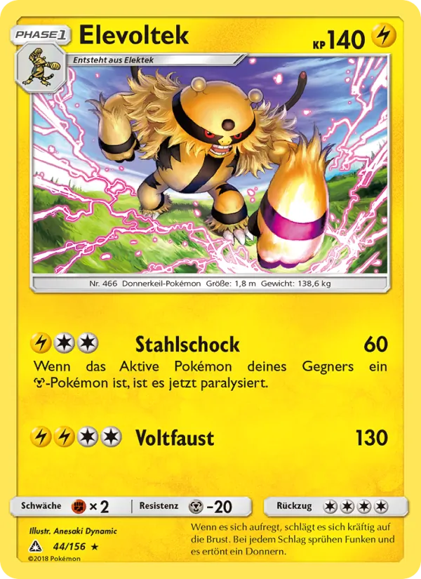 Elevoltek (Ultra Prism #44/156)