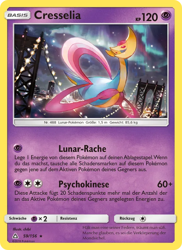 Cresselia (Ultra Prism #59/156)